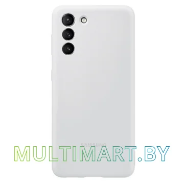 Чехол Samsung Silicone Cover для Galaxy S21 (серый)